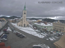 Náměstí, koste sv. Markéty