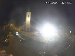 Náměstí, koste sv. Markéty