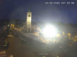 Náměstí, koste sv. Markéty