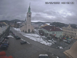 Náměstí, koste sv. Markéty