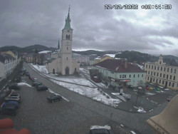 Náměstí, koste sv. Markéty