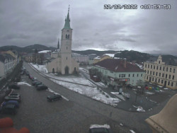 Náměstí, koste sv. Markéty