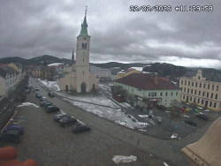 Náměstí, koste sv. Markéty