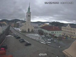 Náměstí, koste sv. Markéty