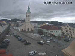 Náměstí, koste sv. Markéty