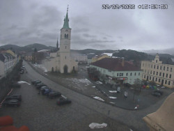 Náměstí, koste sv. Markéty