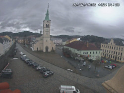 Náměstí, koste sv. Markéty