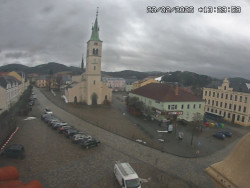 Náměstí, koste sv. Markéty