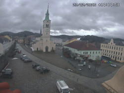 Náměstí, koste sv. Markéty