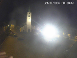 Náměstí, koste sv. Markéty