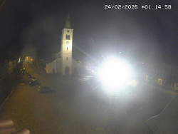 Náměstí, koste sv. Markéty