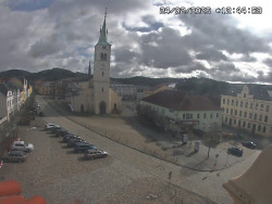 Náměstí, koste sv. Markéty