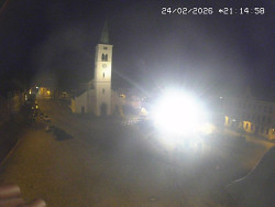 Náměstí, koste sv. Markéty