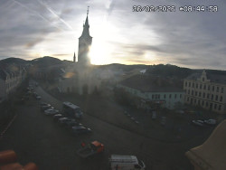 Náměstí, koste sv. Markéty