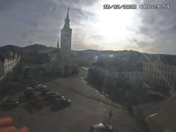 Náměstí, koste sv. Markéty