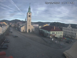 Náměstí, koste sv. Markéty