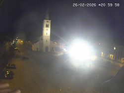 Náměstí, koste sv. Markéty