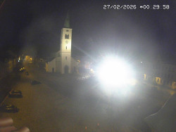 Náměstí, koste sv. Markéty