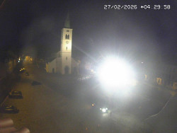 Náměstí, koste sv. Markéty