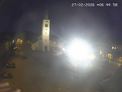 Náměstí, koste sv. Markéty