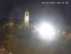 Náměstí, koste sv. Markéty