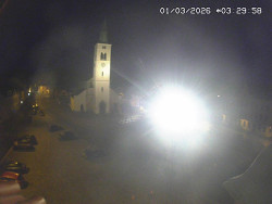 Náměstí, koste sv. Markéty