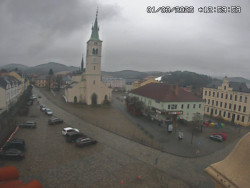 Náměstí, koste sv. Markéty