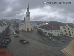 Náměstí, koste sv. Markéty