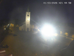 Náměstí, koste sv. Markéty