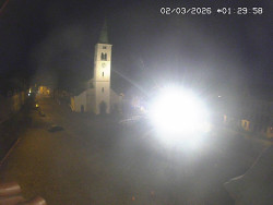 Náměstí, koste sv. Markéty