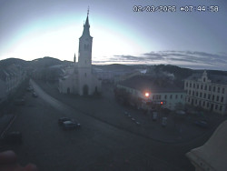 Náměstí, koste sv. Markéty