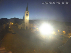 Náměstí, koste sv. Markéty