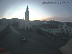 Náměstí, koste sv. Markéty