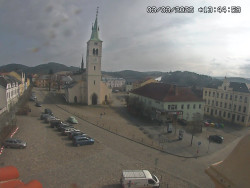 Náměstí, koste sv. Markéty