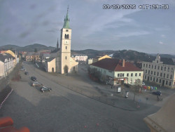 Náměstí, koste sv. Markéty