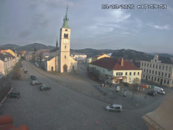 Náměstí, koste sv. Markéty