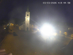 Náměstí, koste sv. Markéty