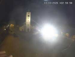 Náměstí, koste sv. Markéty