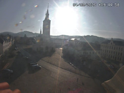 Náměstí, koste sv. Markéty