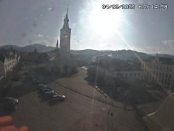 Náměstí, koste sv. Markéty