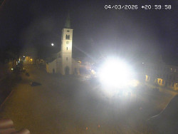 Náměstí, koste sv. Markéty