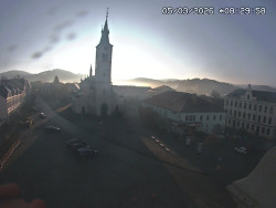 Náměstí, koste sv. Markéty