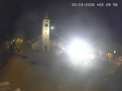 Náměstí, koste sv. Markéty