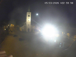 Náměstí, koste sv. Markéty