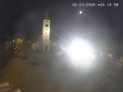 Náměstí, koste sv. Markéty