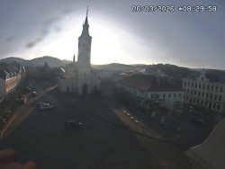 Náměstí, koste sv. Markéty