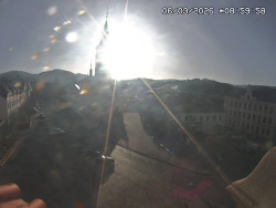 Náměstí, koste sv. Markéty