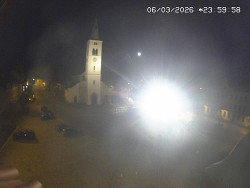 Náměstí, koste sv. Markéty