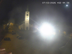 Náměstí, koste sv. Markéty