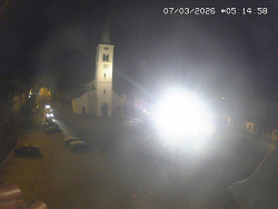 Náměstí, koste sv. Markéty